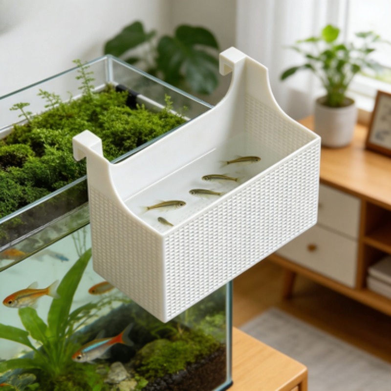Aquarium Fish Net - Caixa de Isolamento para Criação de