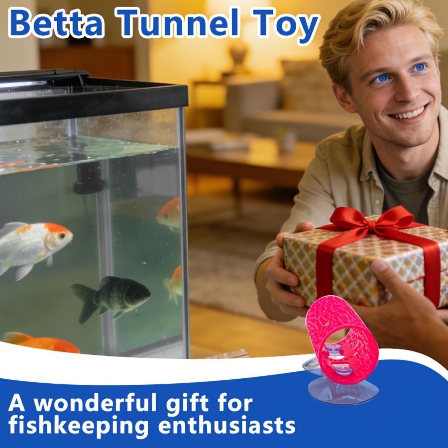 Aquarium Fish Beautiful - Túnel Esconderijo para Peixe Betta 1
