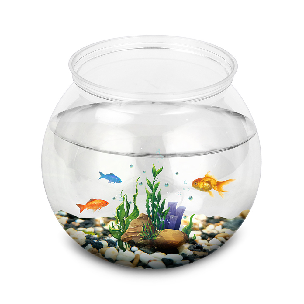All Fish In Aquarium - Tanque de peixes plástico durável redondo