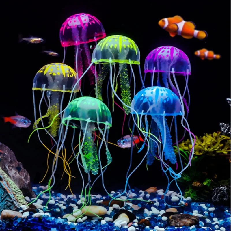 Aquarium Fish Discus - 1/2 Peças de Decoração de Aquário