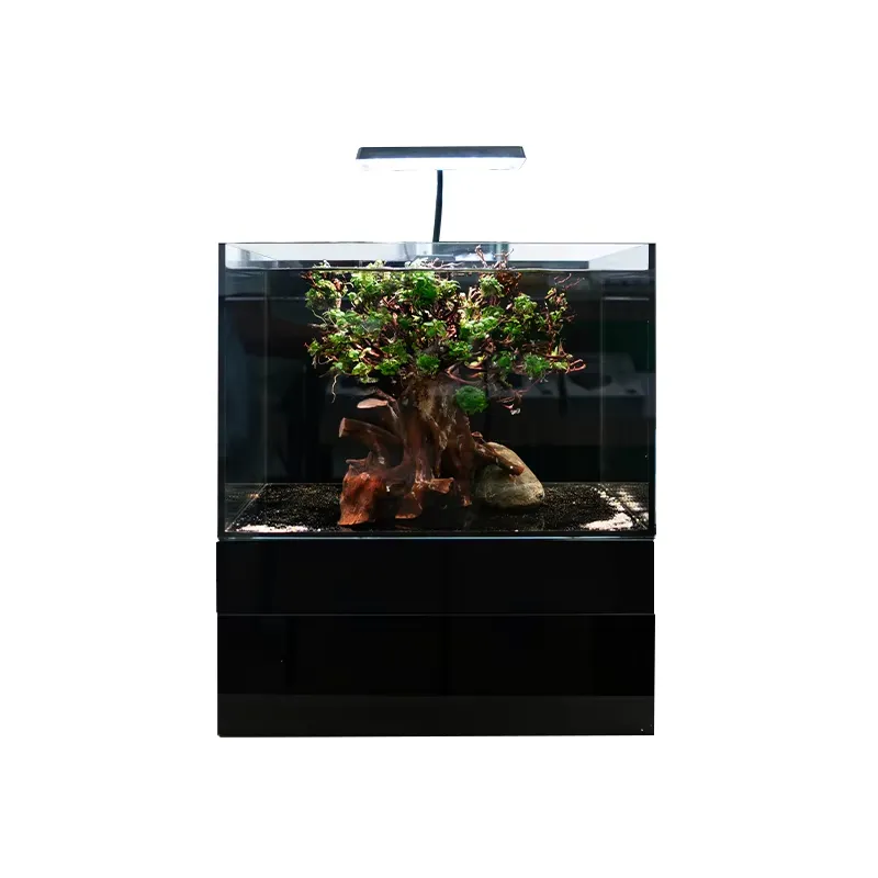 Aquarium Fish Glass - Relaxlines Aquário de Mesa Retangular de