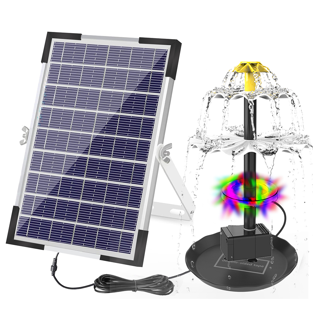 Solar Powered água fonte bomba - Aquarium Fish Pond avaliação e preço