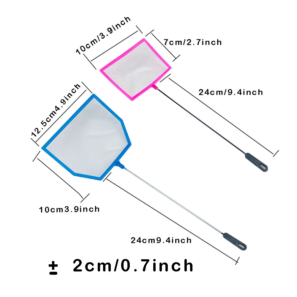 2/3 conjunto de rede de peixes - Aquarium Fish Net avaliação e preço