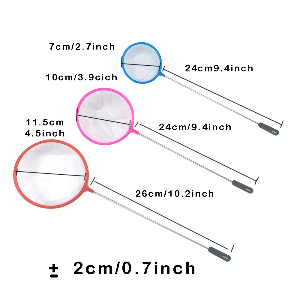 2/3 conjunto de rede de peixes - Aquarium Fish Net avaliação e preço