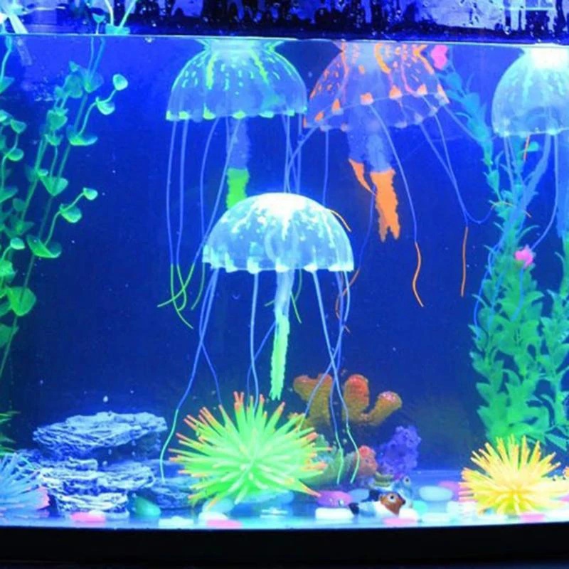 1/2 peças de Ornamentos de Sil - Aquarium Fish Discus avaliação e preço