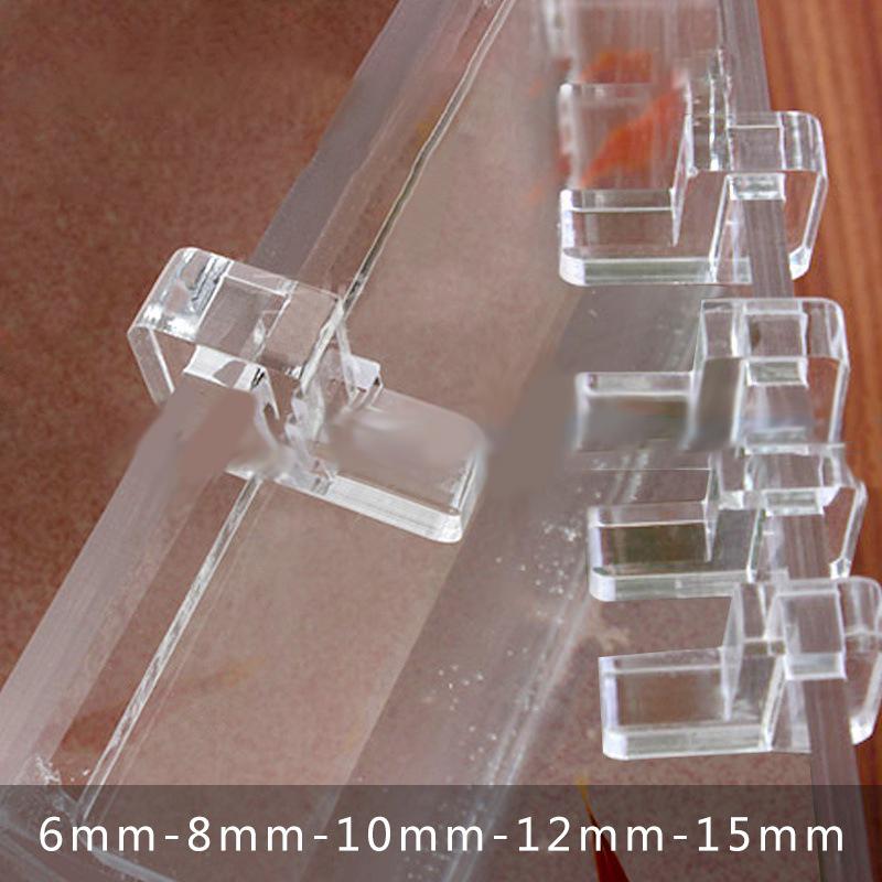 10 Peças Suporte para Aquário, - Aquarium Fish Glass avaliação e preço