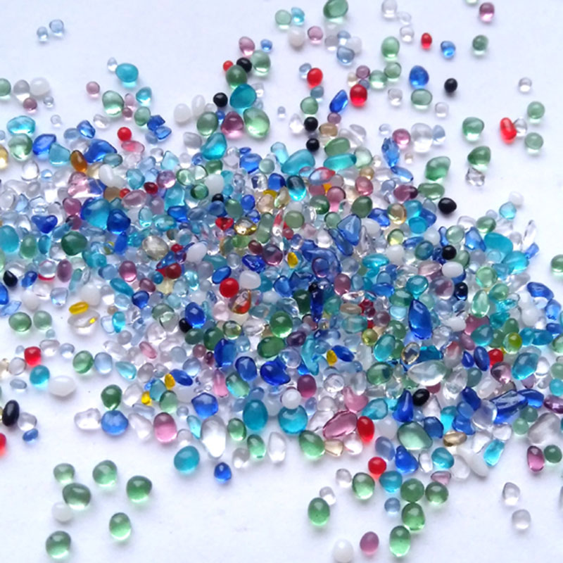 Pedra colorida tanque de peixe - Aquarium Fish Glass avaliação e preço