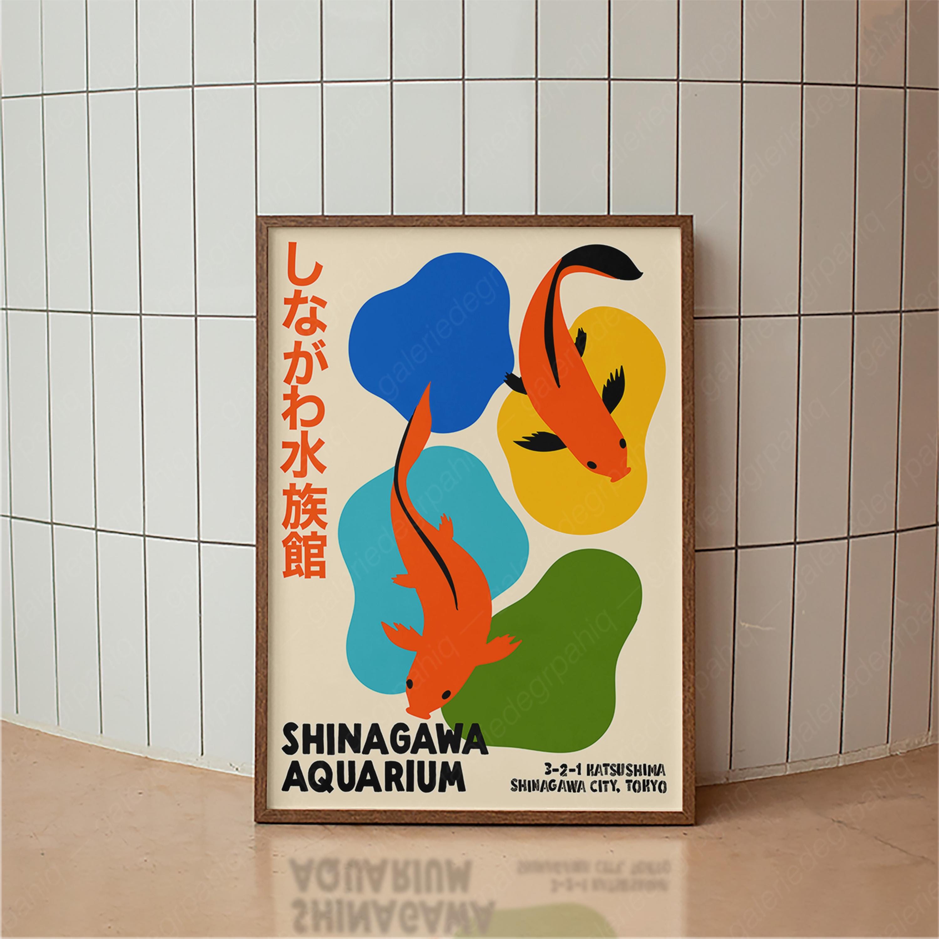 Pôster de Peixes Koi de Aquári - Aquarium Fish Japan avaliação e preço
