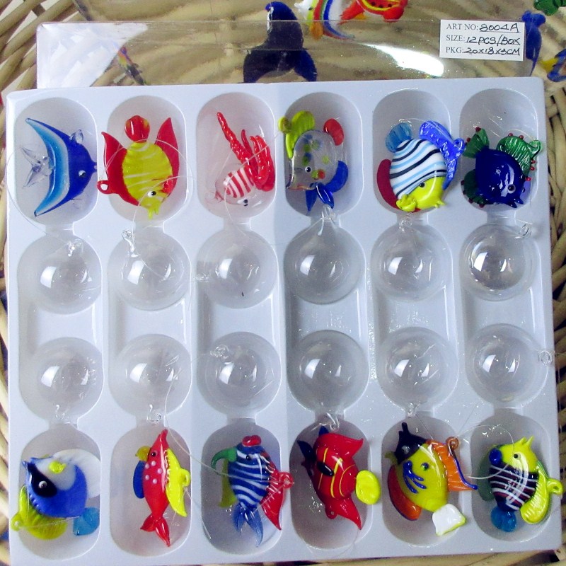 Arte artesanal estátua de anim - Aquarium Fish Glass avaliação e preço