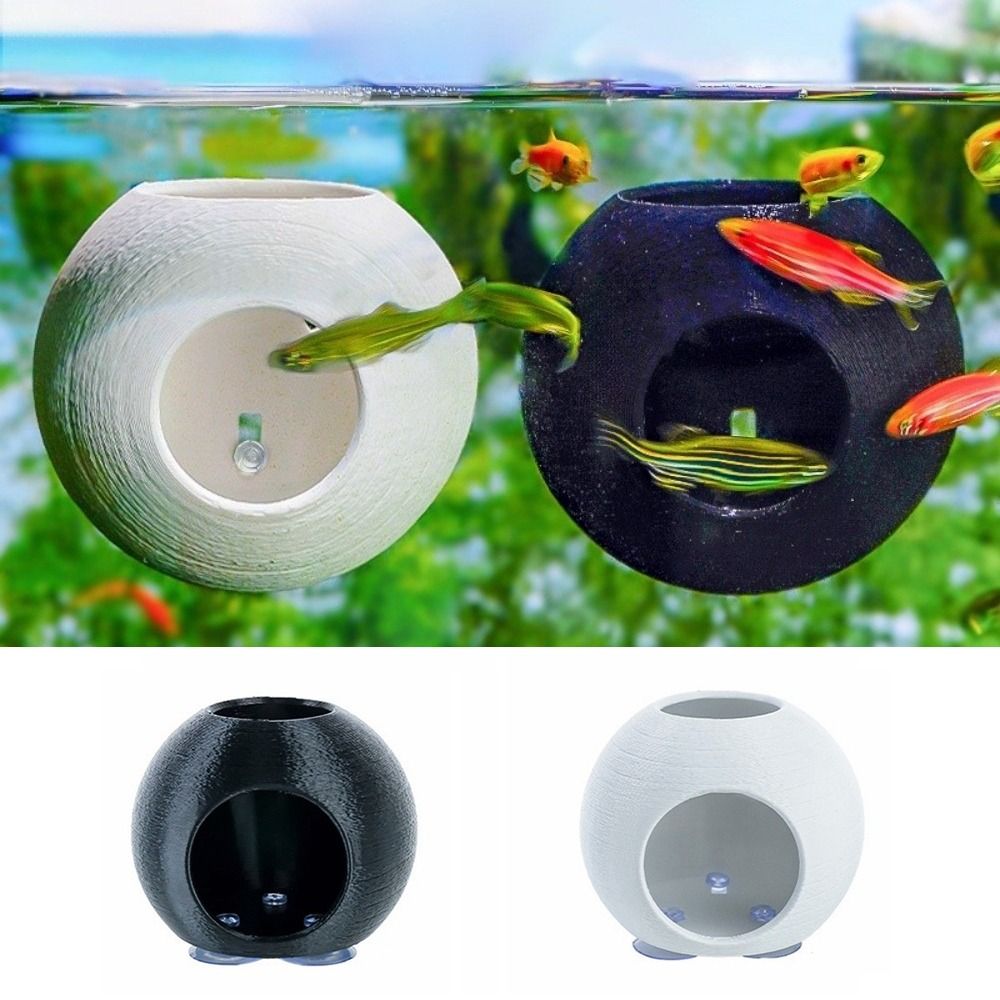 Caverna Esférica de Plástico p - Aquarium Fish Discus avaliação e preço