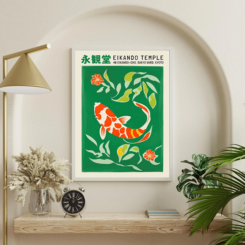 Japão estético peixe cartaz tó - Aquarium Fish Japan avaliação e preço