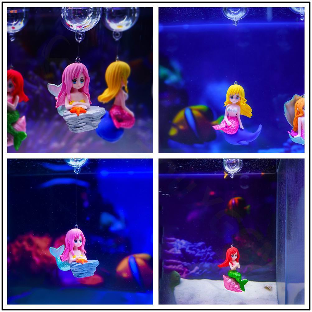 Linda sereia suspensão de aquá - Aquarium Fish Beautiful avaliação e preço