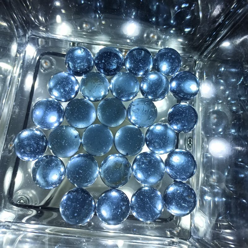 Bolas de Vidro Coloridas 14/16 - Aquarium Fish Glass avaliação e preço